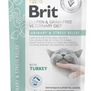 Brit Veterinary Diets Cat Grain-free Struvite 12X85g saszetka