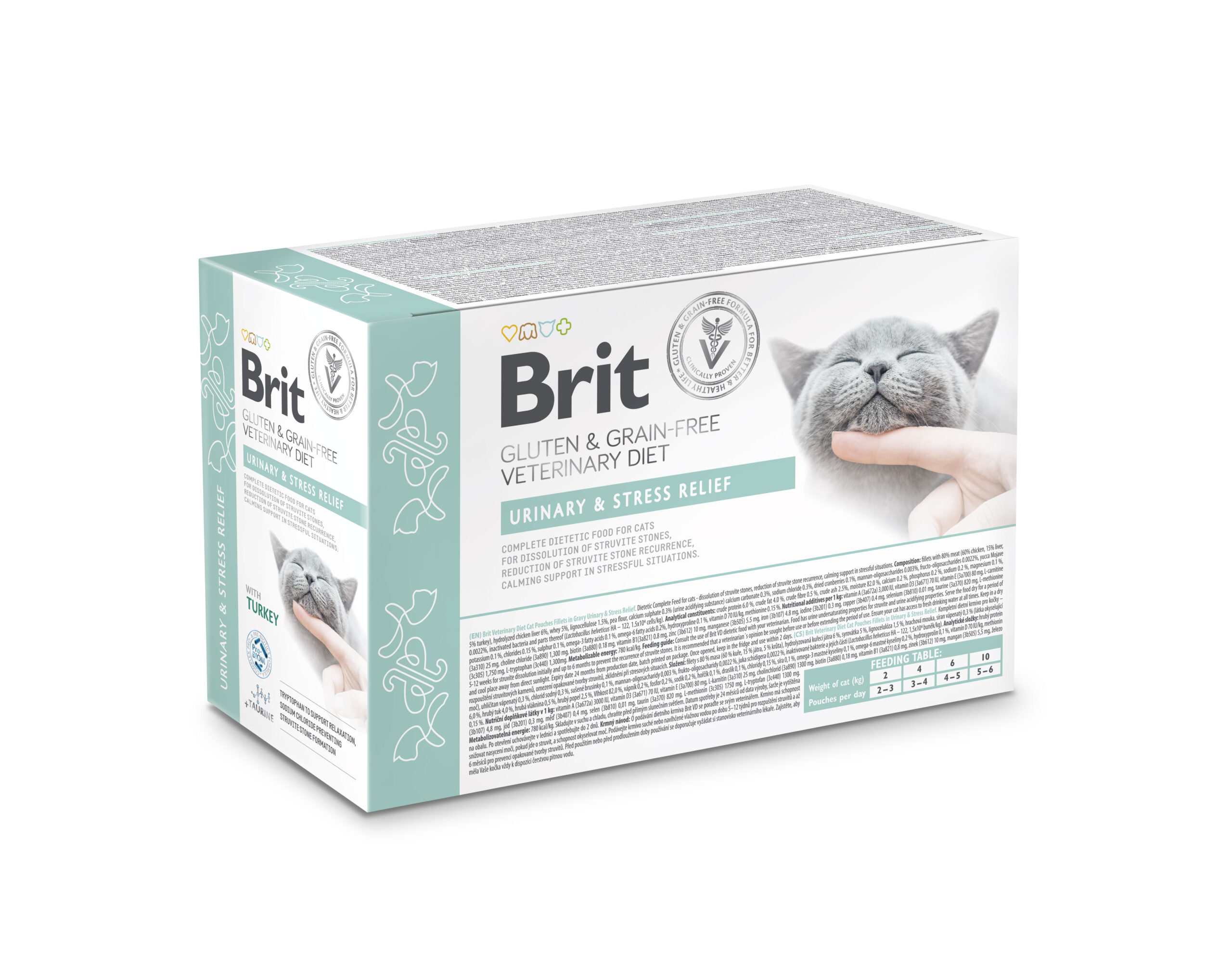 Brit Veterinary Diets Cat Grain-free Struvite 12X85g saszetka - obrazek 2