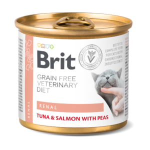 Brit Veterinary Diets Cat Grain-free Renal 200g puszka