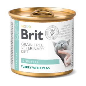 Brit Veterinary Diets Cat Grain-free Struvite 200g puszka