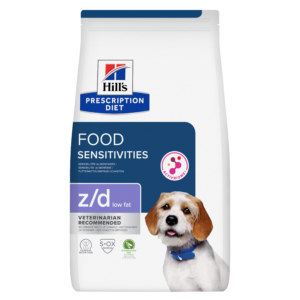 Hill's Prescription Diet z/d Food Sensitivities Low Fat Hydrolysed Soy 3kg