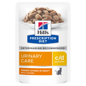 Hill's Prescription Diet c/d Multicare Urinary Care, kurczak w sosie 12x85g