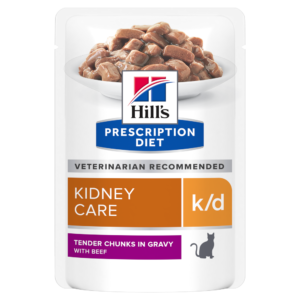 Hill’s Prescription Diet k/d Kidney Care wołowina 12x85g